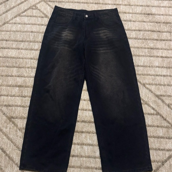 Other - Black Wide-Leg Jeans